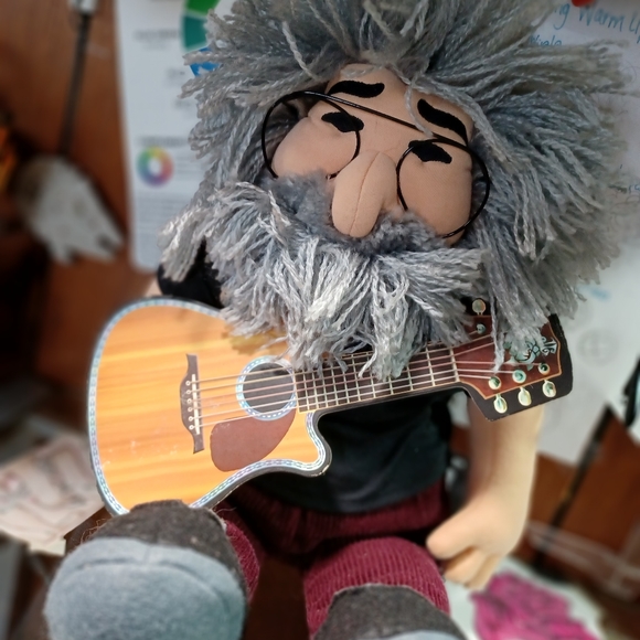 Plush Liquid Blue Jerry Garcia by Gund - Picture 1 of 4
